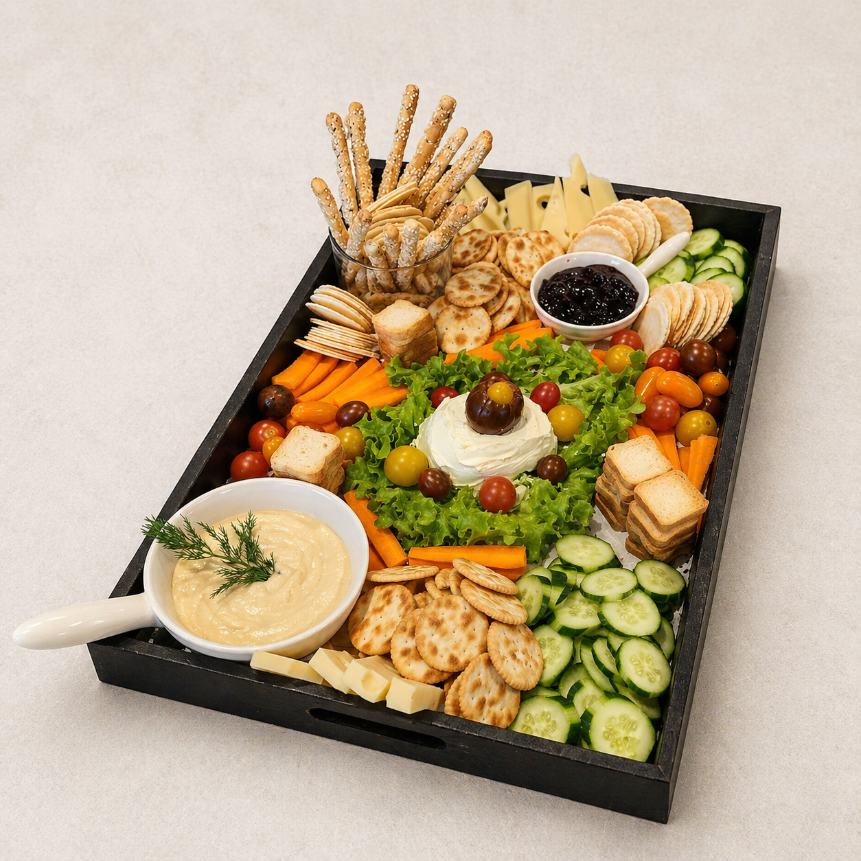 Cheese platter for drop-off catering by Cookly