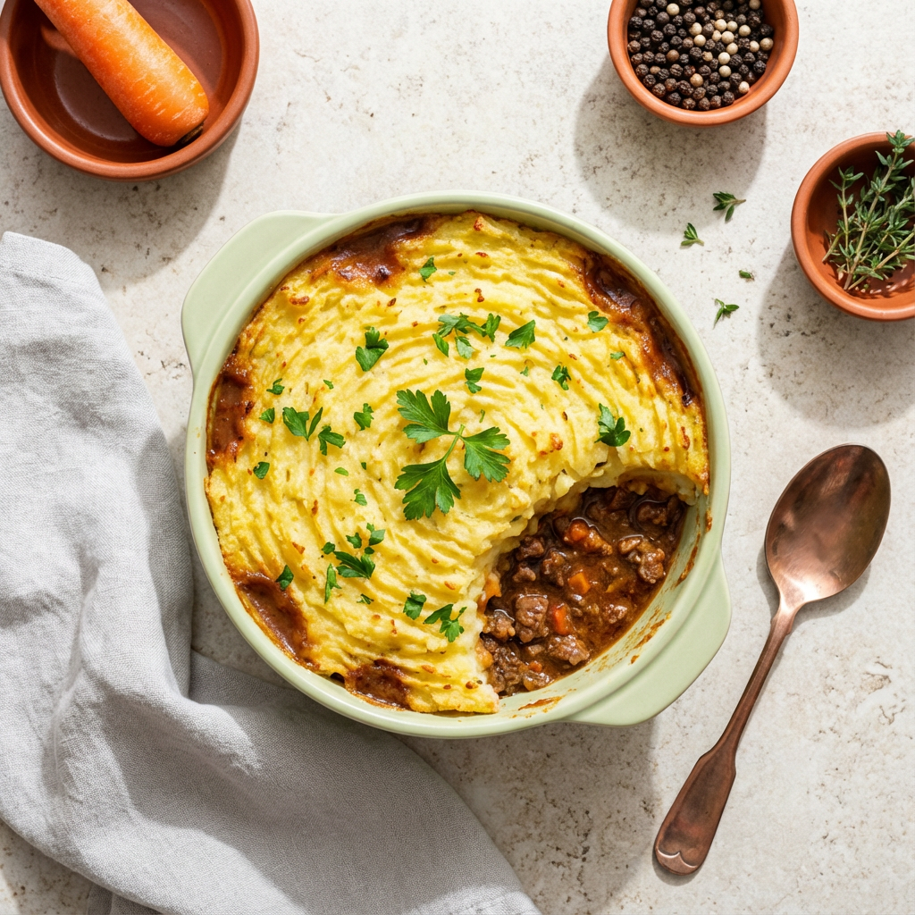 Cottage pie ready-to-eat meal by Cookly