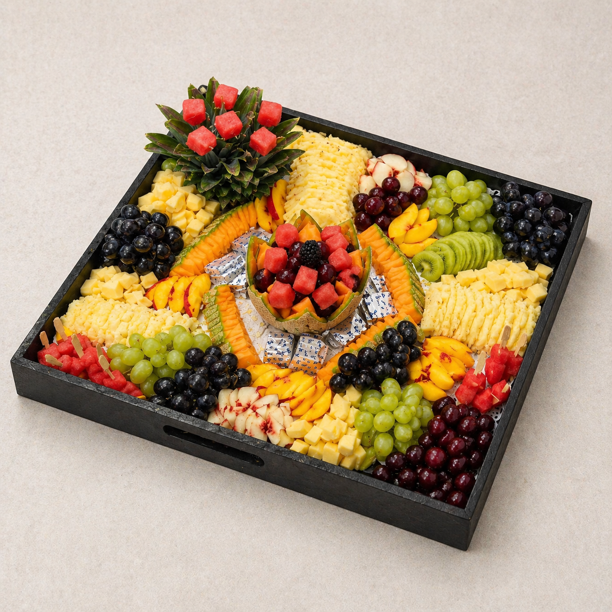 Fresh fruit platter for drop-off catering by Cookly