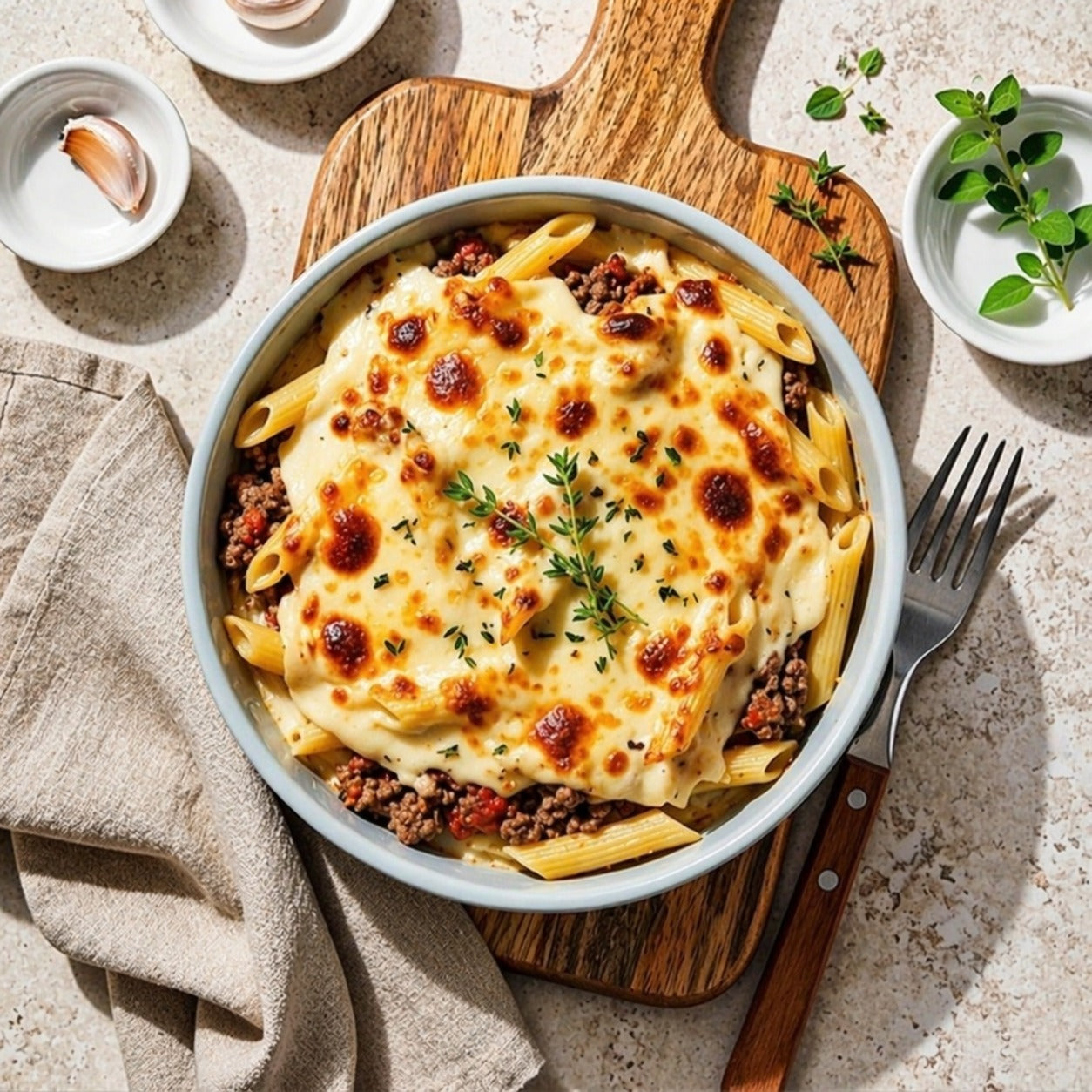 Beef béchamel ready-to-eat meal by Cookly